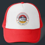 Family RV Road Trip Reunion Matching Cousins Trucker Hat<br><div class="desc">Going on a family road trip? Customize these RV retro road trip hat for the whole family by adding your family name or custom text, and year of the adventure. I hope it’s not just about the cool design that caught your eye but the fact you’ll never find it in...</div>