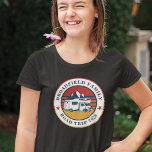 Family RV Road Trip Reunion Matching Daughter T-Shirt<br><div class="desc">Going on a family road trip? Customize these RV retro camp shirts for the whole family by adding your family name or custom text, and year of the adventure. I hope it’s not just about the cool design that caught your eye but the fact you’ll never find it in a...</div>