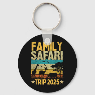 Family Safari Trip 2025 Family Matching Squad Vaca Keychain