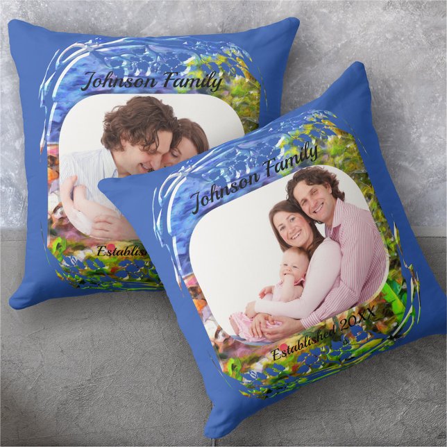 Family Scenic Path View 0819 Throw Pillow (Creator Uploaded)
