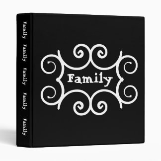 Family scrapbook or photo binder