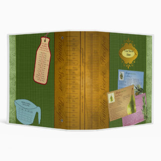 Family Secret Recipes Binder