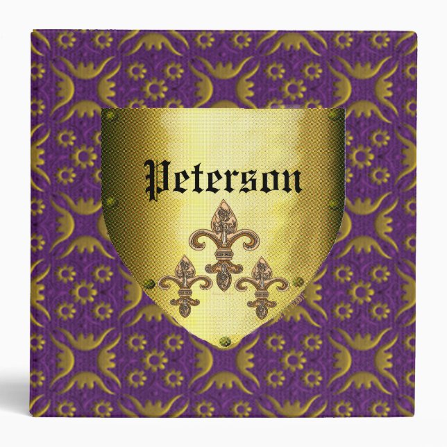 Family Shield Album Binder (Front)