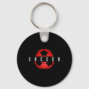 Family Soccer Goal Happiness Graphic - Team Unity Keychain