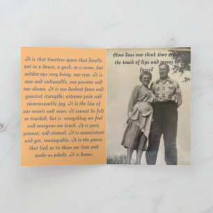 family Standard, 5" x 7" Folded Greeting Card