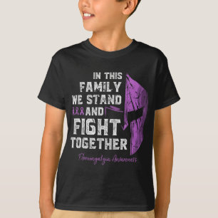 Family Support Awareness Spartan Warrior T-Shirt