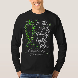 Family Support Cerebral Palsy CP Awareness T-Shirt