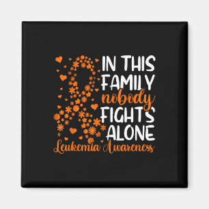 Family Support Leukaemia Awareness Magnet