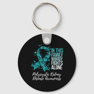 Family Support Polycystic Kidney Disease Pkd Aware Keychain