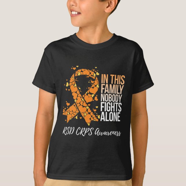 Family Support Tee Rsd Crps Awareness  (Front)
