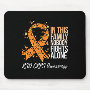 Family Support Tee Rsd Crps Awareness Mouse Pad