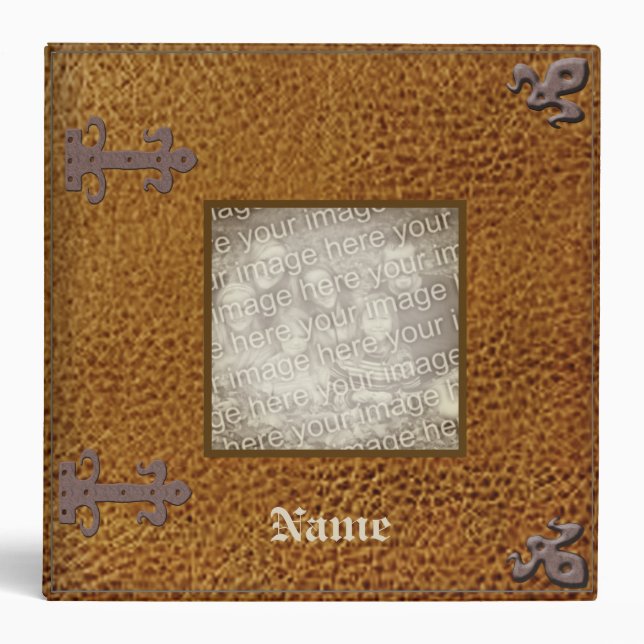 Family Surname Album Binder (Front)