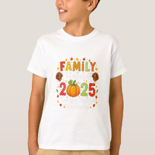 Family Thanksgiving 2025 Thanksgiving Crew Turkey T-Shirt