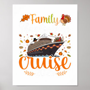 Family Thanksgiving Cruise 2025 Family Cruise Vaca Poster