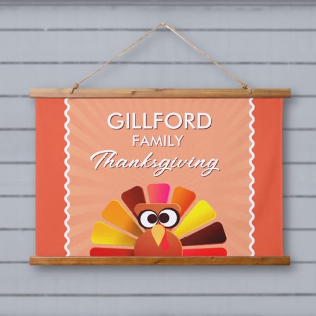 Family Thanksgiving Personalized wall Hanging Tape Hanging Tapestry (Creator Uploaded)