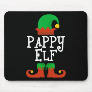 Family The Pappy Elf Christmas Matching Pj Pajama Mouse Pad