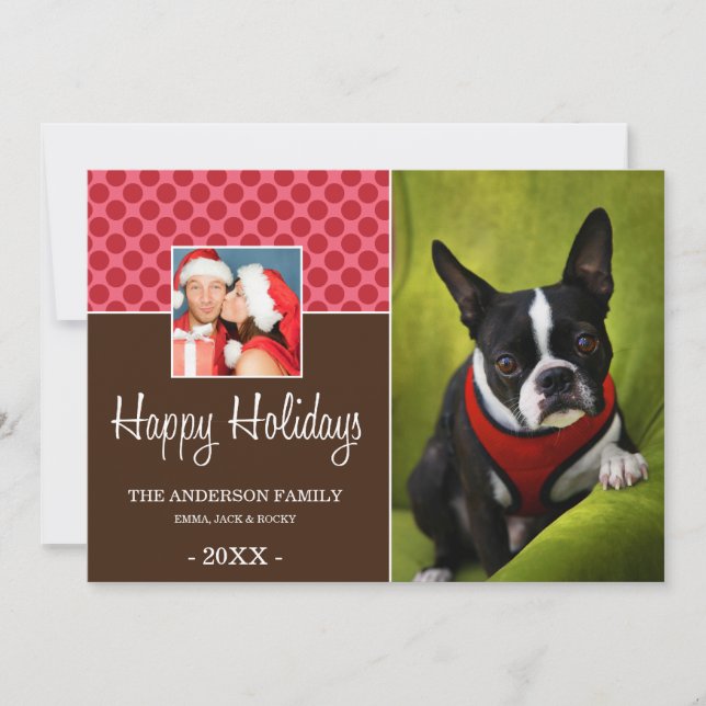 FAMILY TIME | HOLIDAY PHOTO CARD (Front)