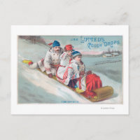 Family Tobogganing and Using Lutted Cough