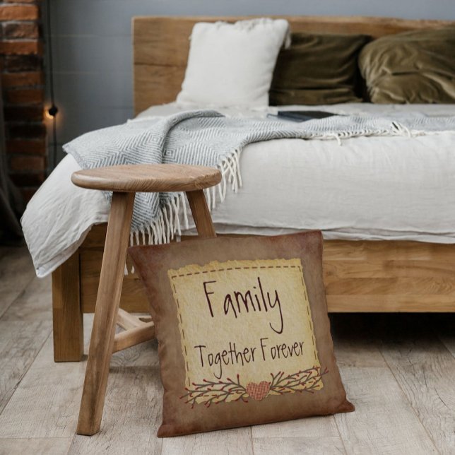 Family Together Forever Pillow (Creator Uploaded)