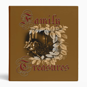 Family Treasures Cookbook (1 inch) Binder