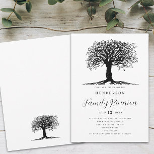 Family Tree Family Reunion  Invitation