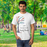 Family Tree Family Reunion T-Shirt<br><div class="desc">This stylish family reunion T-Shirt is desolated with a mosaic family tree in the colors of the rainbow. Easily customizable with your name and the year of your reunion. Use the Customize Further option to change the text size, style, or color if you wish. Because we create our artwork you...</div>