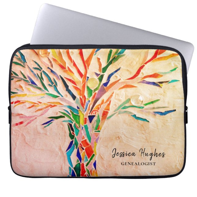 Family Tree Genealogist  Laptop Sleeve (Front)