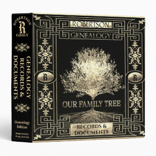 Family Tree Genealogy Binder