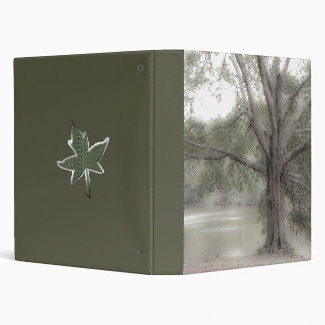 Family Tree Genealogy No Text One-Inch Binder (Background)