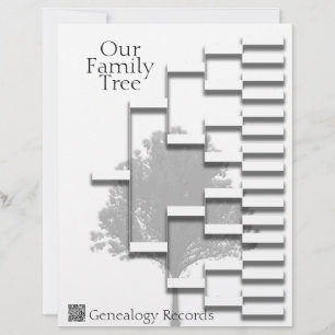 Family Tree Genealogy Pedigree QR Code