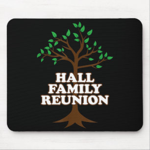 Family Tree Hall Family Reunion Mouse Pad