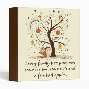 Family Tree Humour Binder