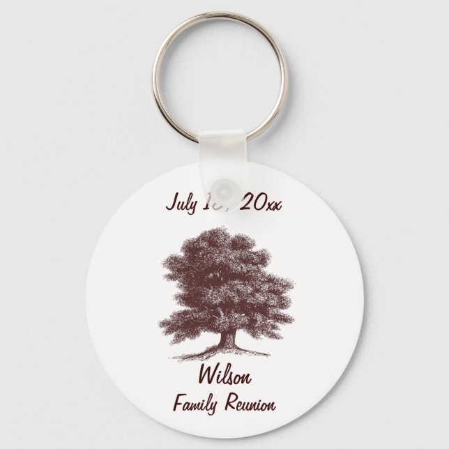 Family Tree Keychain (Front)
