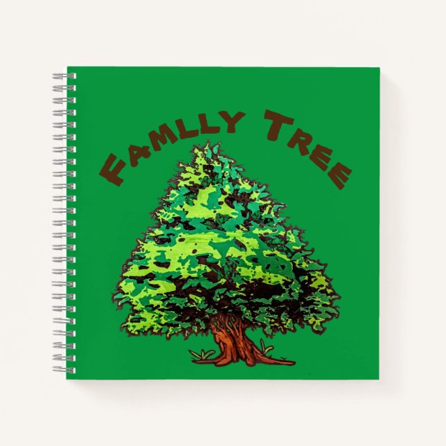 Family Tree NOTEBOOK (Front)