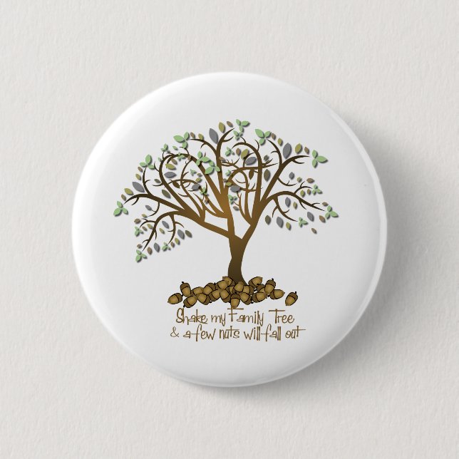 Family Tree Nuts 2 Inch Round Button (Front)