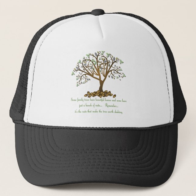 Family Tree Nuts Trucker Hat (Front)
