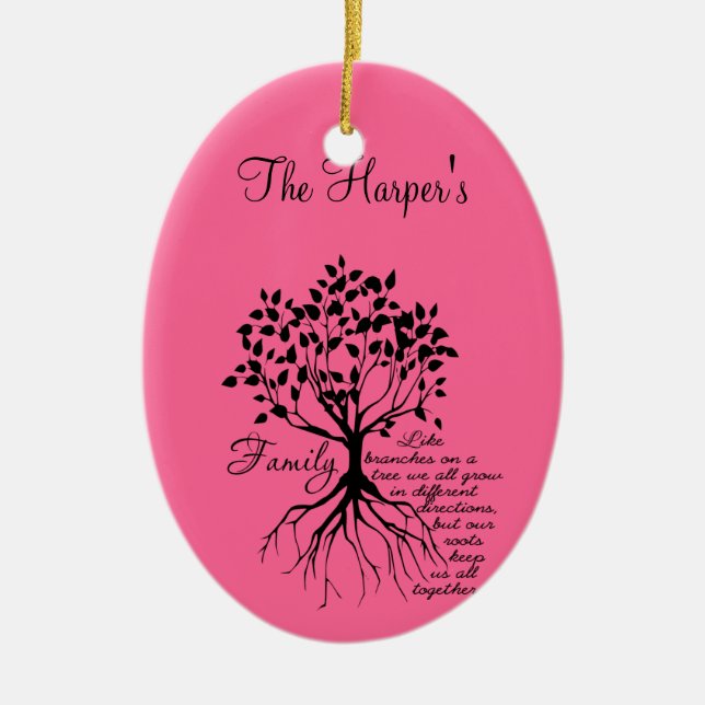 Family Tree Ornament (Front)
