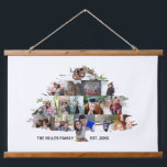 Family Tree Photo Collage 15 Pictures Tapestry<br><div class="desc">This beautiful family tree features your favourite pictures and will keep the memory of your best moments for years to come. 15 pictures to include. It's personalized with your family name and est year. Leave these fields blank if you don't need them. This personalized family tree print is the perfect...</div>