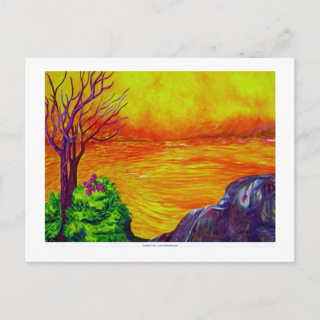 Family Tree POST CARD (Front)