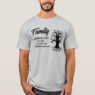 Family Tree Roots and Branches T-Shirt