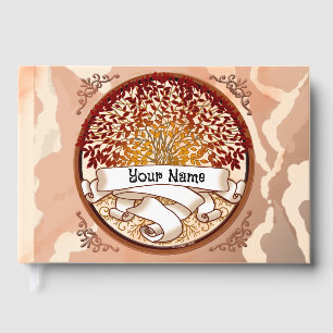 Family Tree Surname foil book