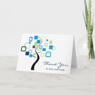 Family Tree Thank You Card
