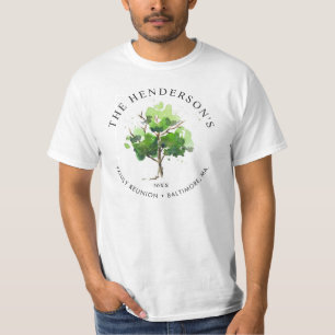 Family Tree Themed Family Reunion T-Shirt