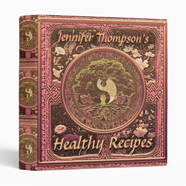 Family Tree Yin Yang Binder (Front/Spine)