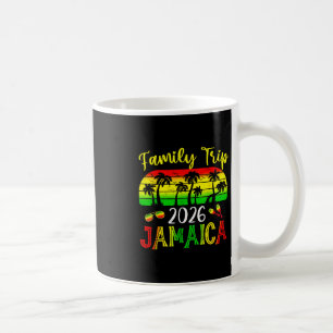 Family Trip Jamaica 2026 Summer Vacation Beach Mat Coffee Mug