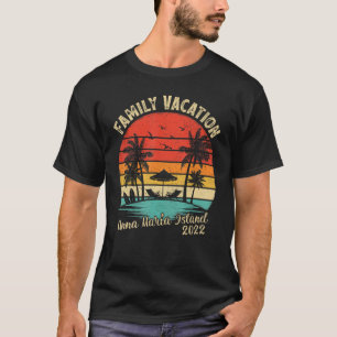 Family Vacation 2022 Vintage Florida Anna Maria Is T-Shirt