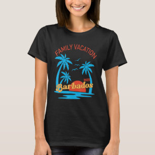 Family Vacation 2023 Barbados Matching Group Summe T-Shirt