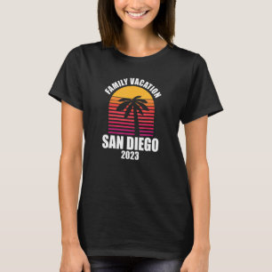 Family Vacation 2023 San Diego Summer Matching Hol T-Shirt