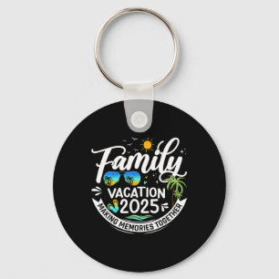 Family Vacation 2025 Beach Matching Family Summer Keychain