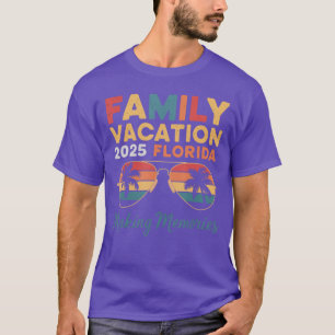 Family Vacation 2025 Florida Making Memories Beach T-Shirt